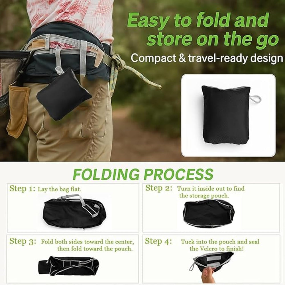 Padded shoulder strap and grab handles provide all-day carrying comfort.