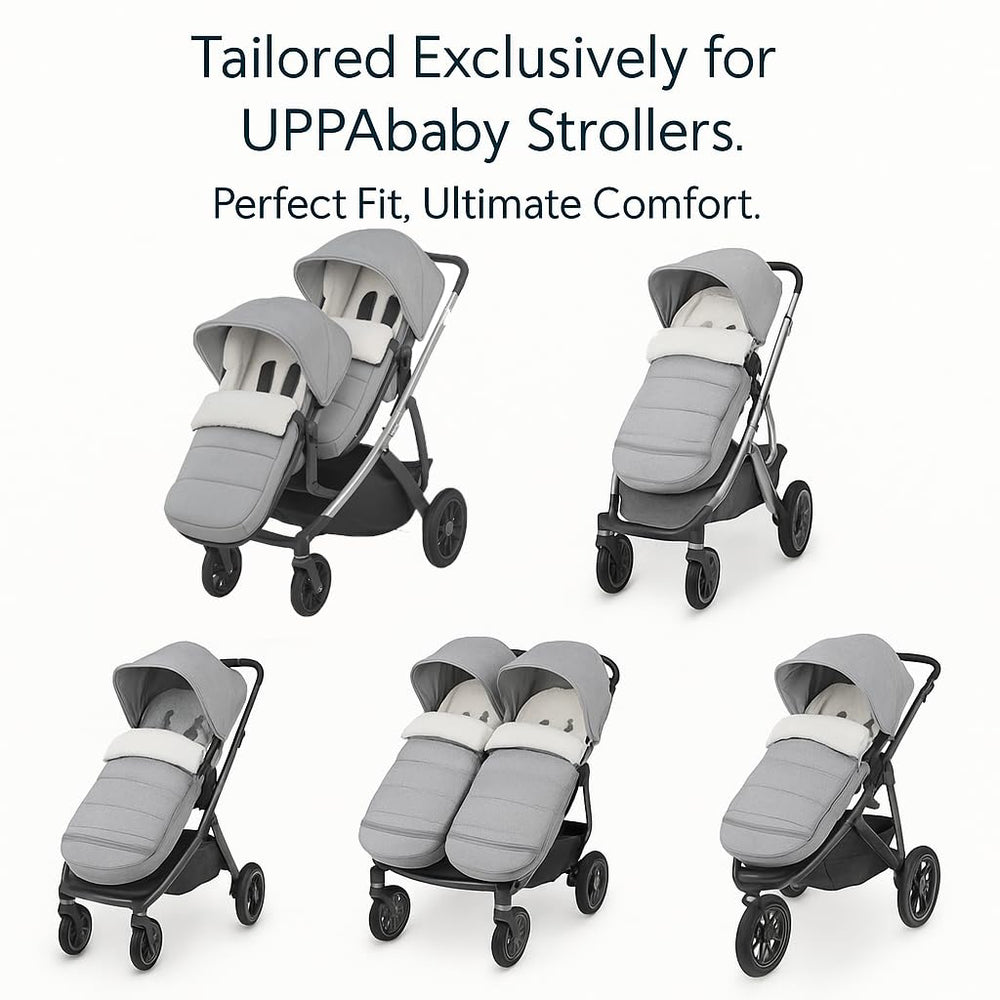 Quintriae harness slots align with the stroller harness for secure fit