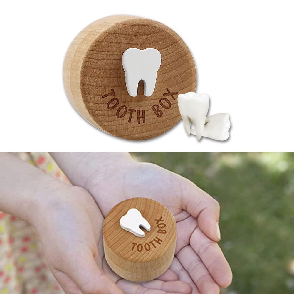 Quixleen Box features engraved 'Tooth Fairy Box' on the lid