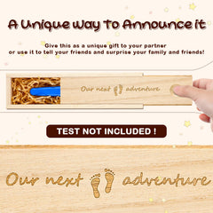 Qunclay footprints engraving marks a new adventure for your family.