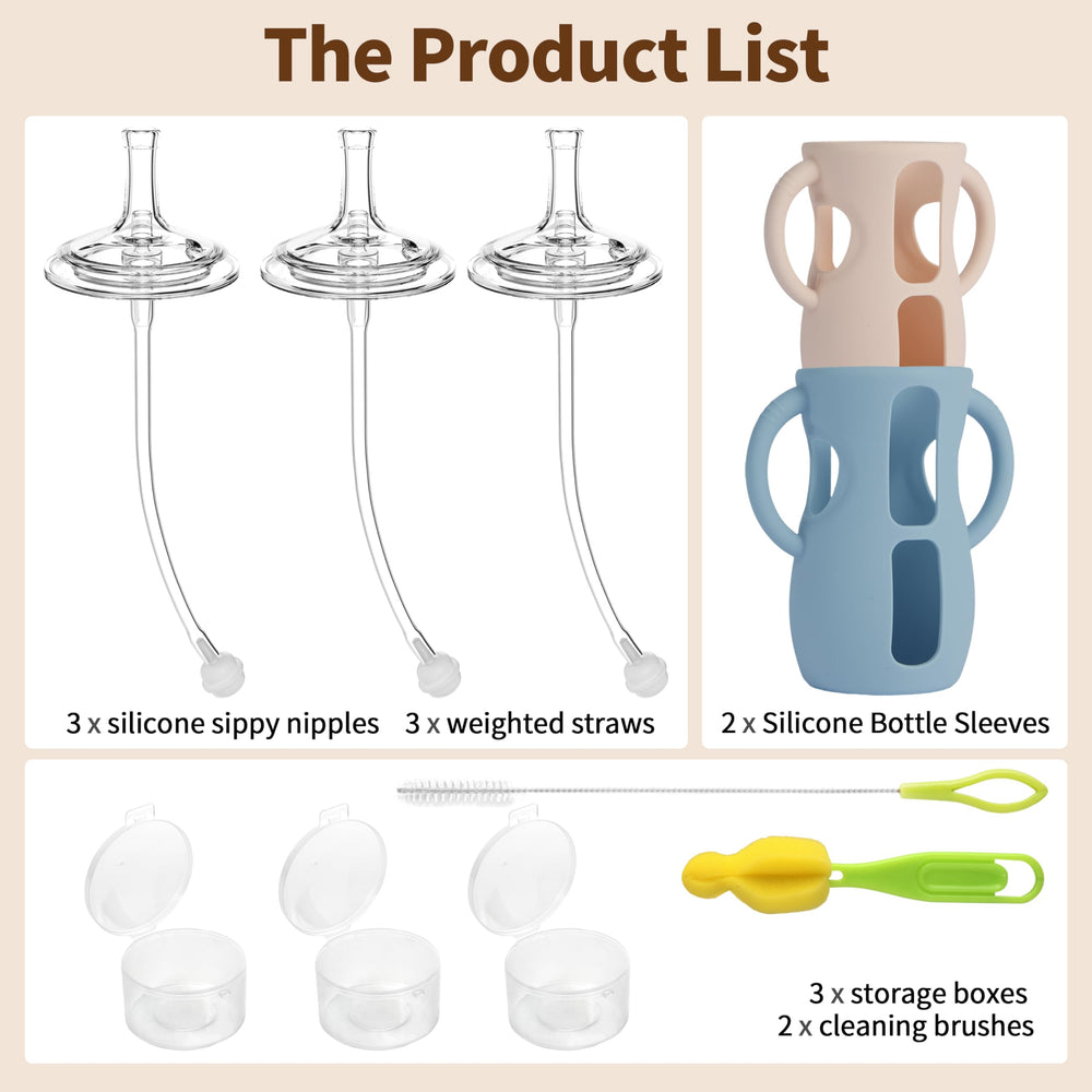 Aftermarket design from Qunland compatible with Philips Avent bottles