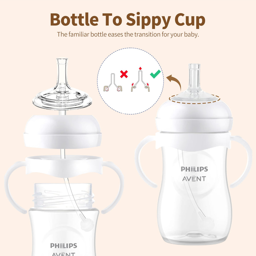 Qunland bottle handles for easy, independent grasp