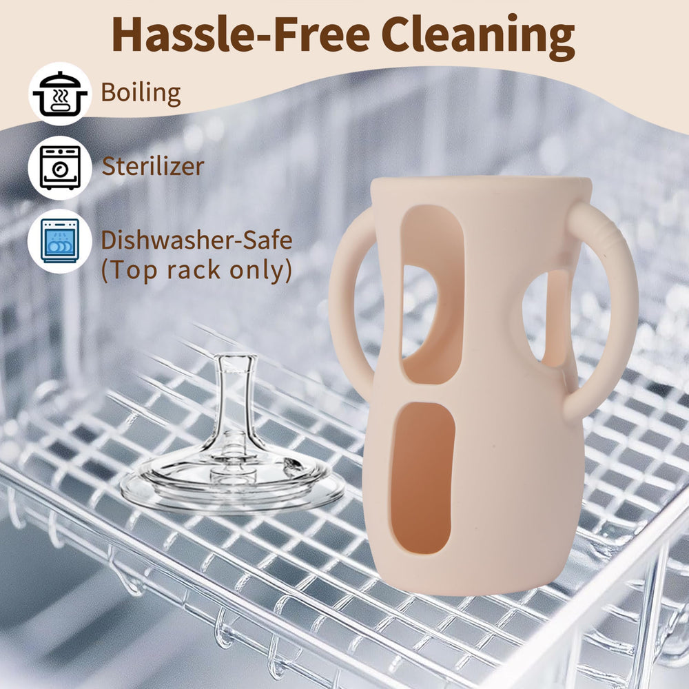 Cleaning brushes included for quick, hygienic maintenance