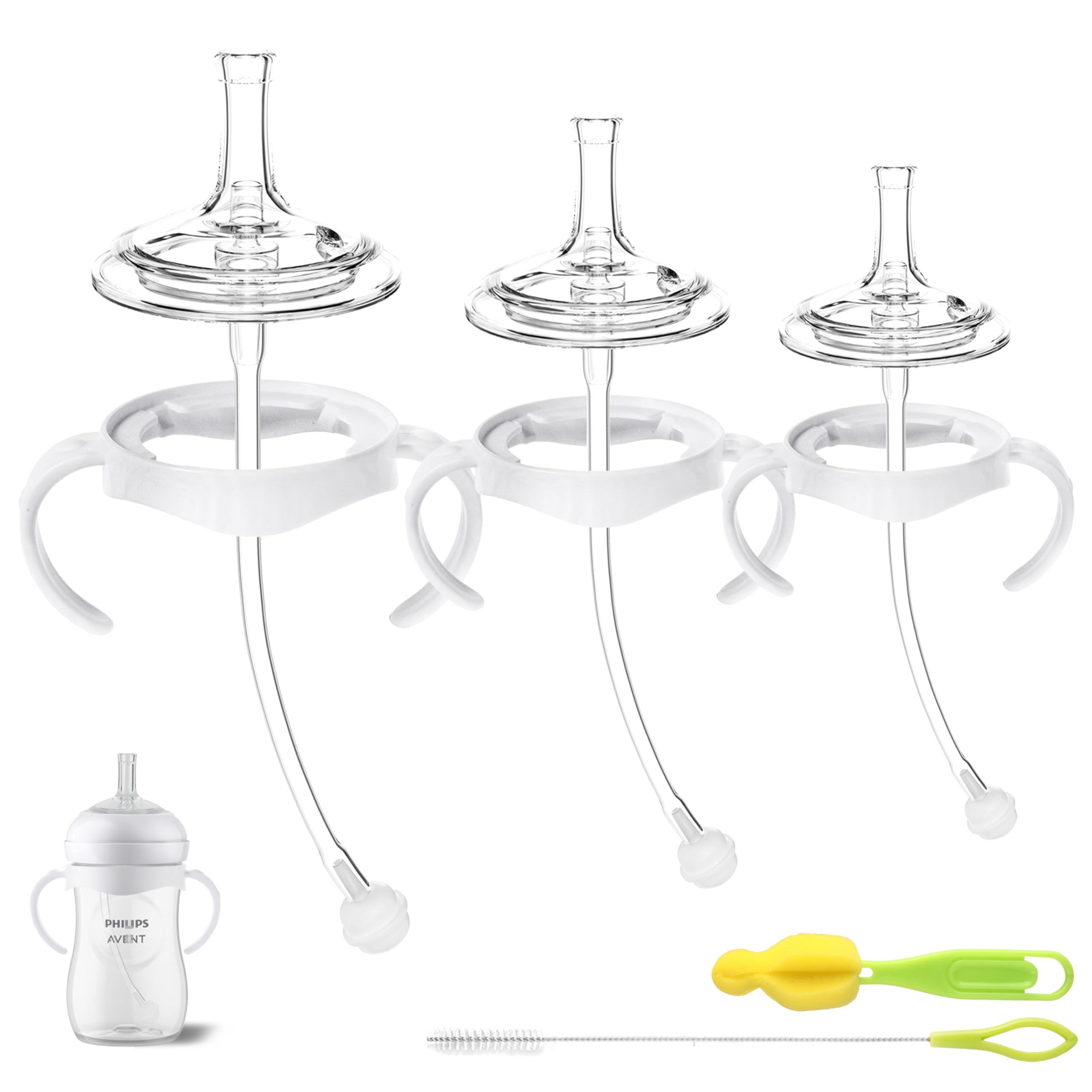 Qunland ergonomic baby handles help little ones hold the cup