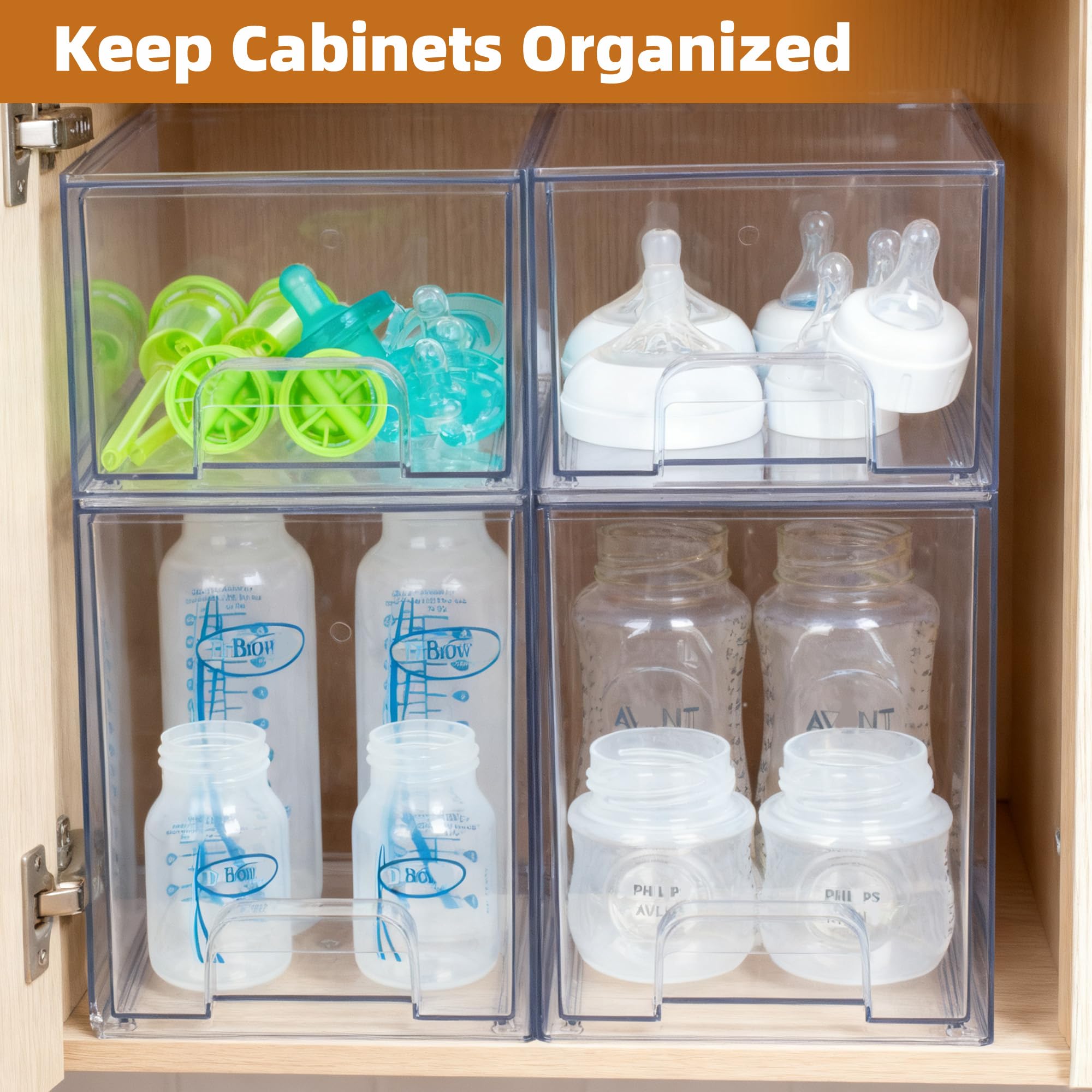 Qunland versatile storage for bathroom, vanity, pantry and more.