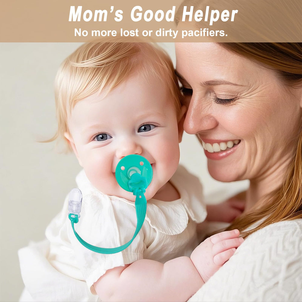 Qunland pacifier clip is easy to rinse and durable.