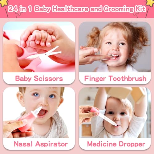 Qunlions life baby scissors with rounded tips protect delicate skin during trimming.