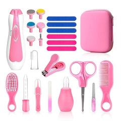 Qunlions life hair brush from the baby grooming kit for gentle detangling and soothing routine.