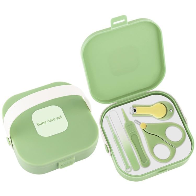 Qunlions life baby nail care set packaging for organized grooming at home or on the go