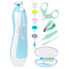 Qunlions life Baby Nail Trimmer Electric 12in1 kit for gentle grooming