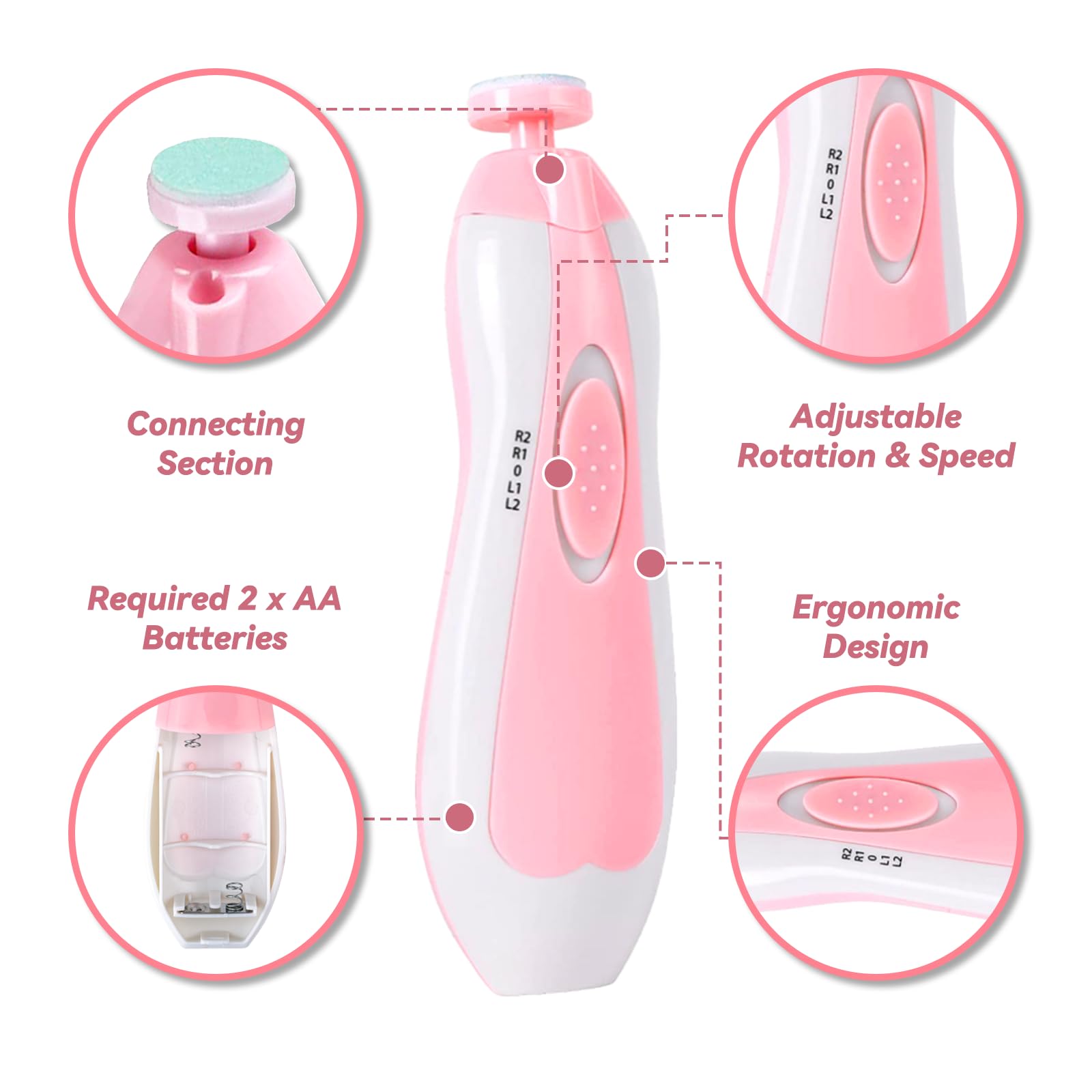 Qunlions life ultra-low noise operation supports peaceful nap-time grooming.