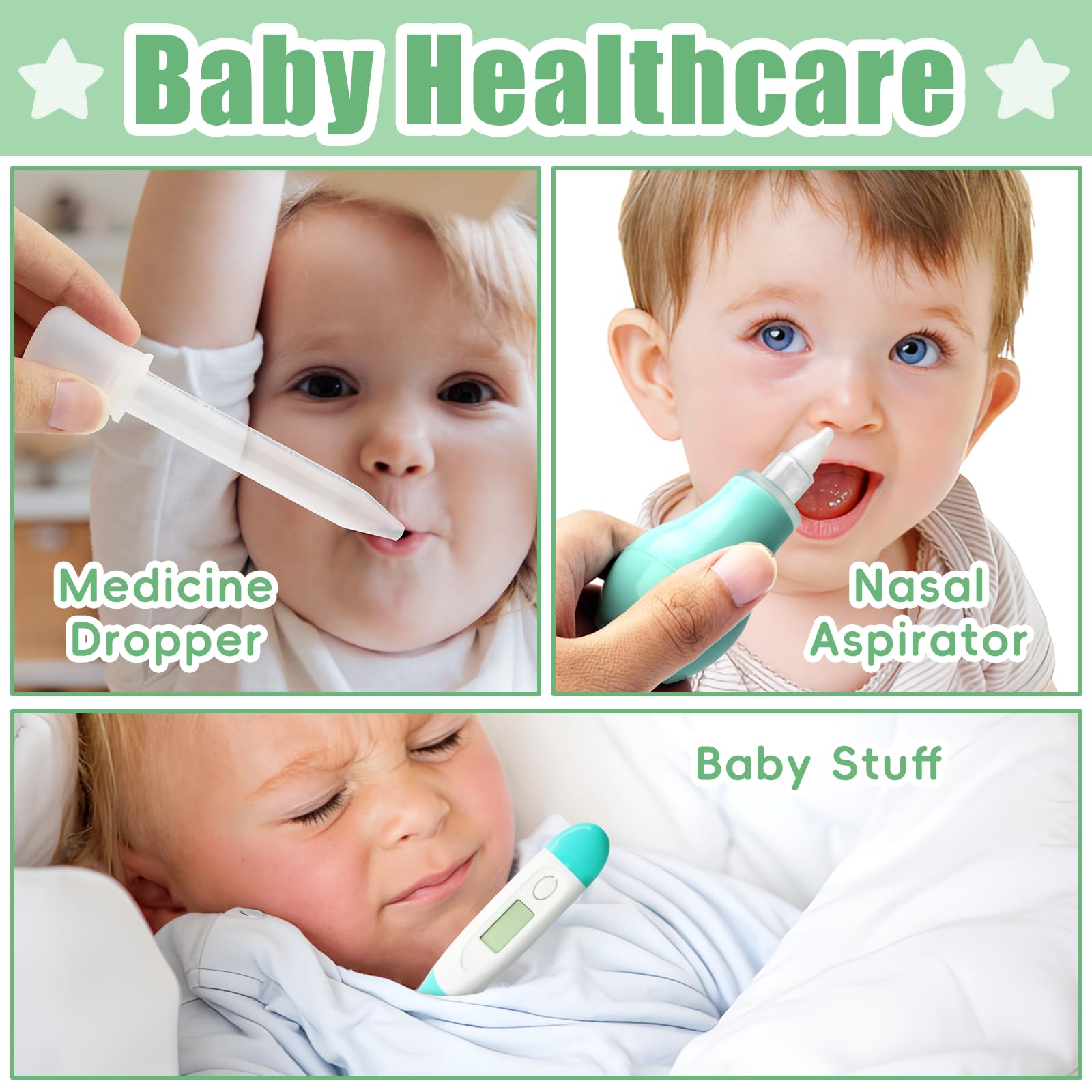 Qunlions life BPA-free materials ensure baby-safe grooming tools.