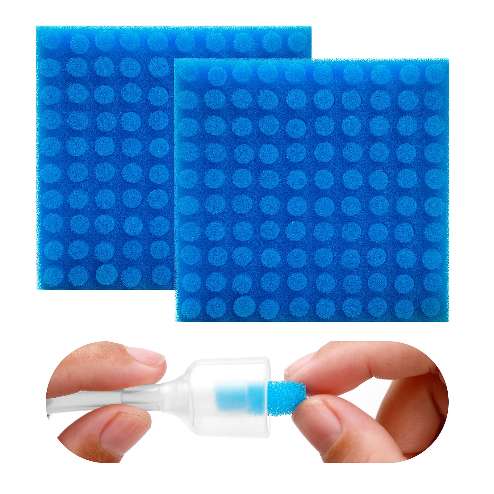 Qunlions life replacement nasal aspirator sponges for hygienic, mucus-control use.