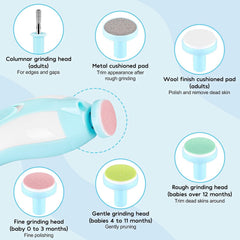 Qunlions life with silent motor enables peaceful nail care during naps.