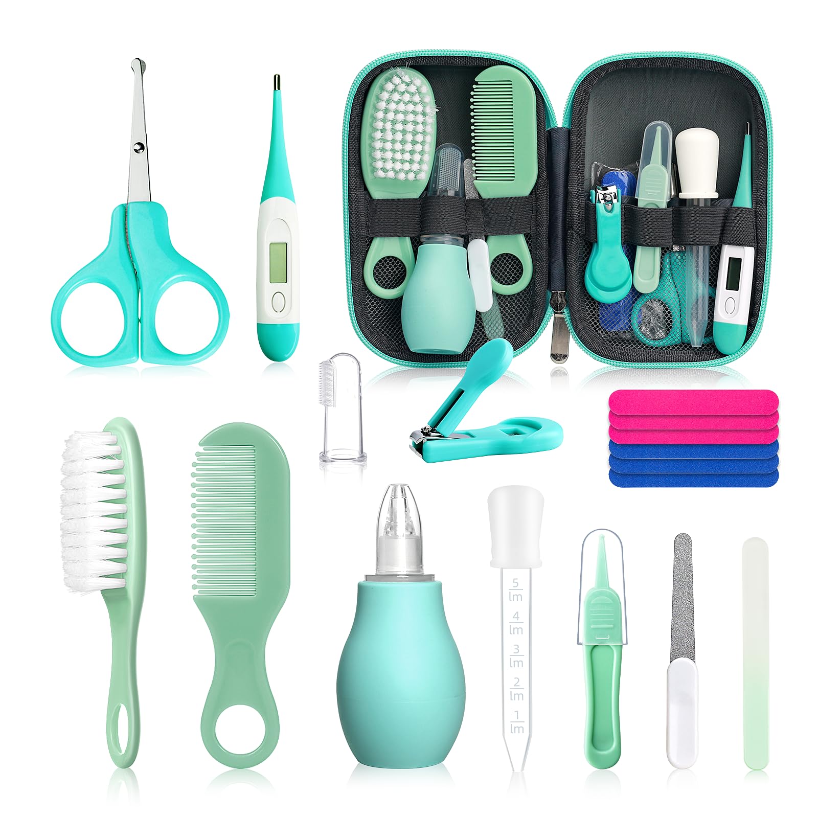 Qunlions life soft brush and round-teeth comb for comfortable brushing.