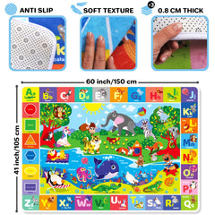 Quokka play mat foldable design for easy storage and portability