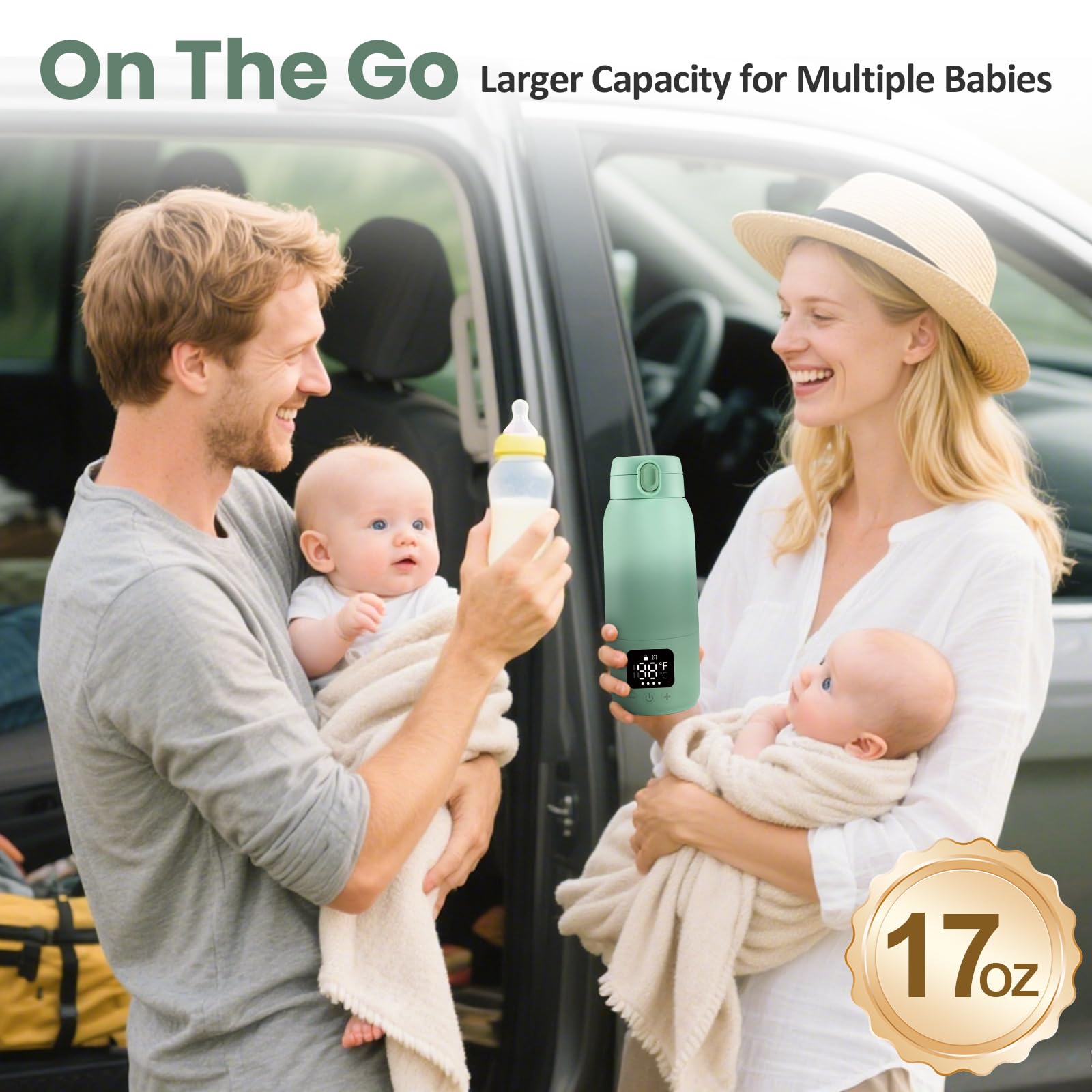 Qupite warmer provides precise temperature control for steady breast milk warmth
