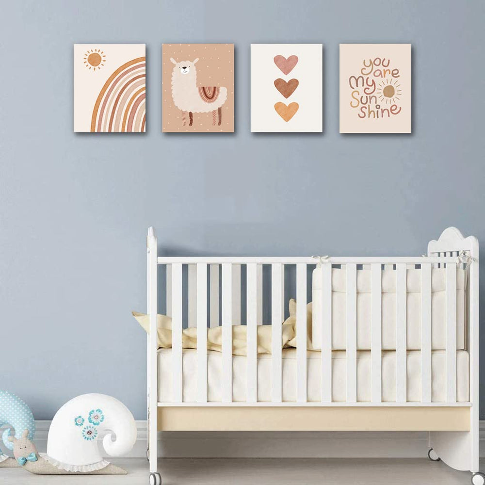 Quzenu 8x10 inch prints suitable for baby room layouts