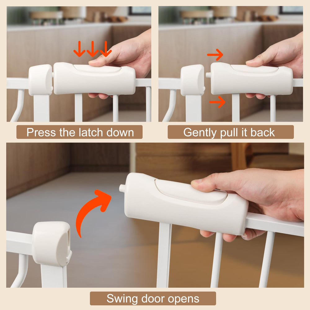 QwickNesty double-locking mechanism enhances safety for curious children.