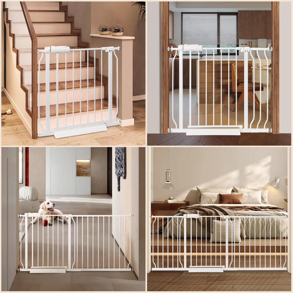QwickNesty white finish blends with most home decors.