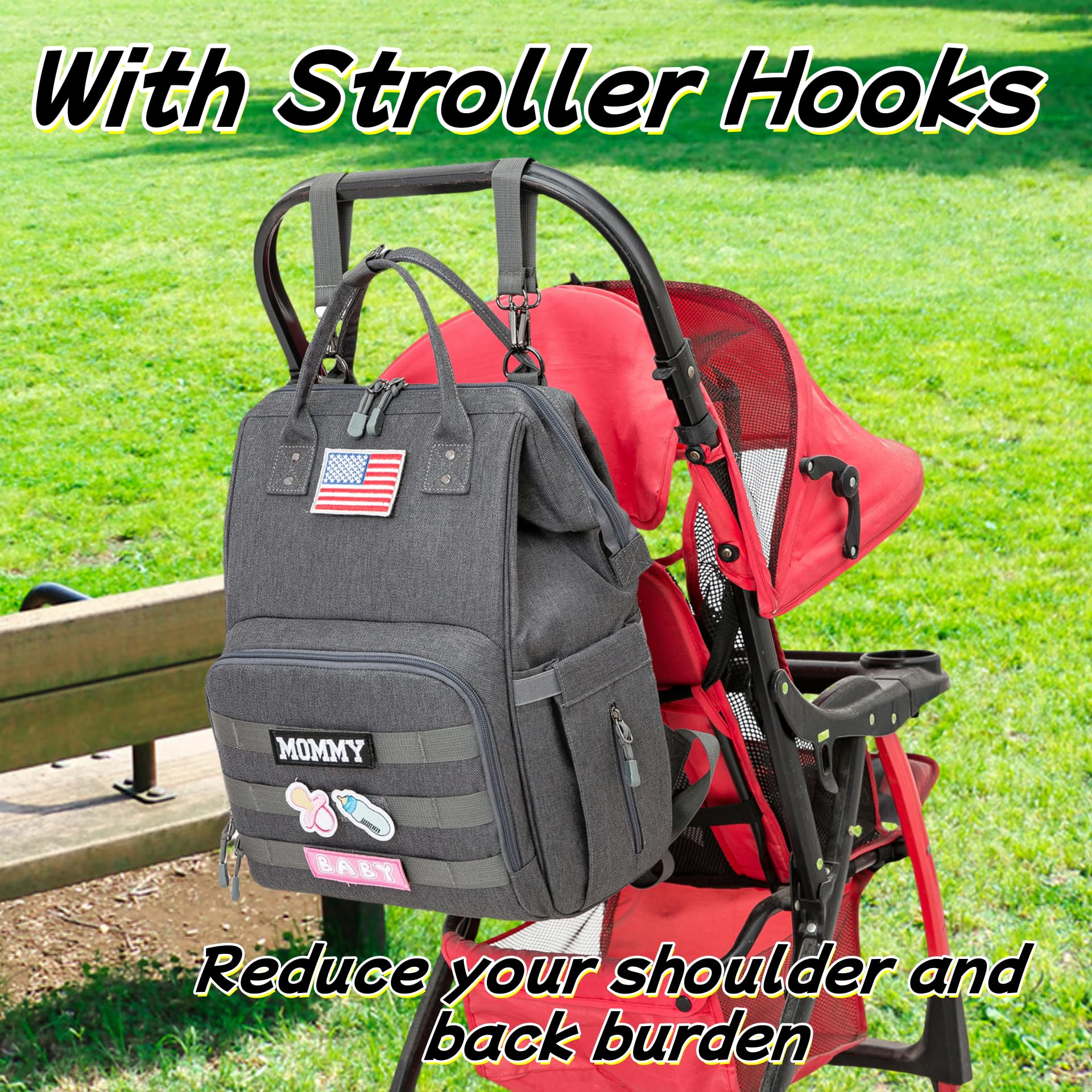 QWREOIA anti-theft pocket keeps valuables secure on outings.