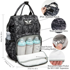 QWREOIA insulated pocket keeps bottles warm or cool
