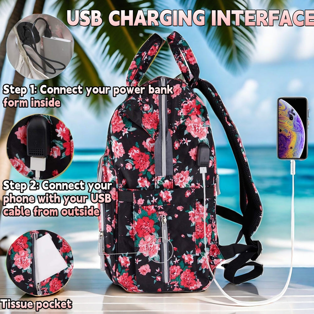 QWREOIA stroller straps enable hands-free outings