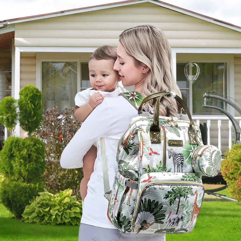QWREOIA stroller straps free your hands during moments
