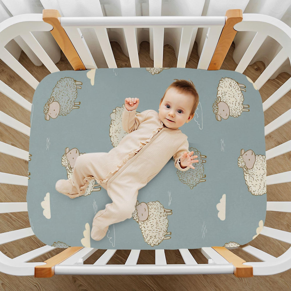 QwThum Standard crib and toddler fit visual shows compatibility.