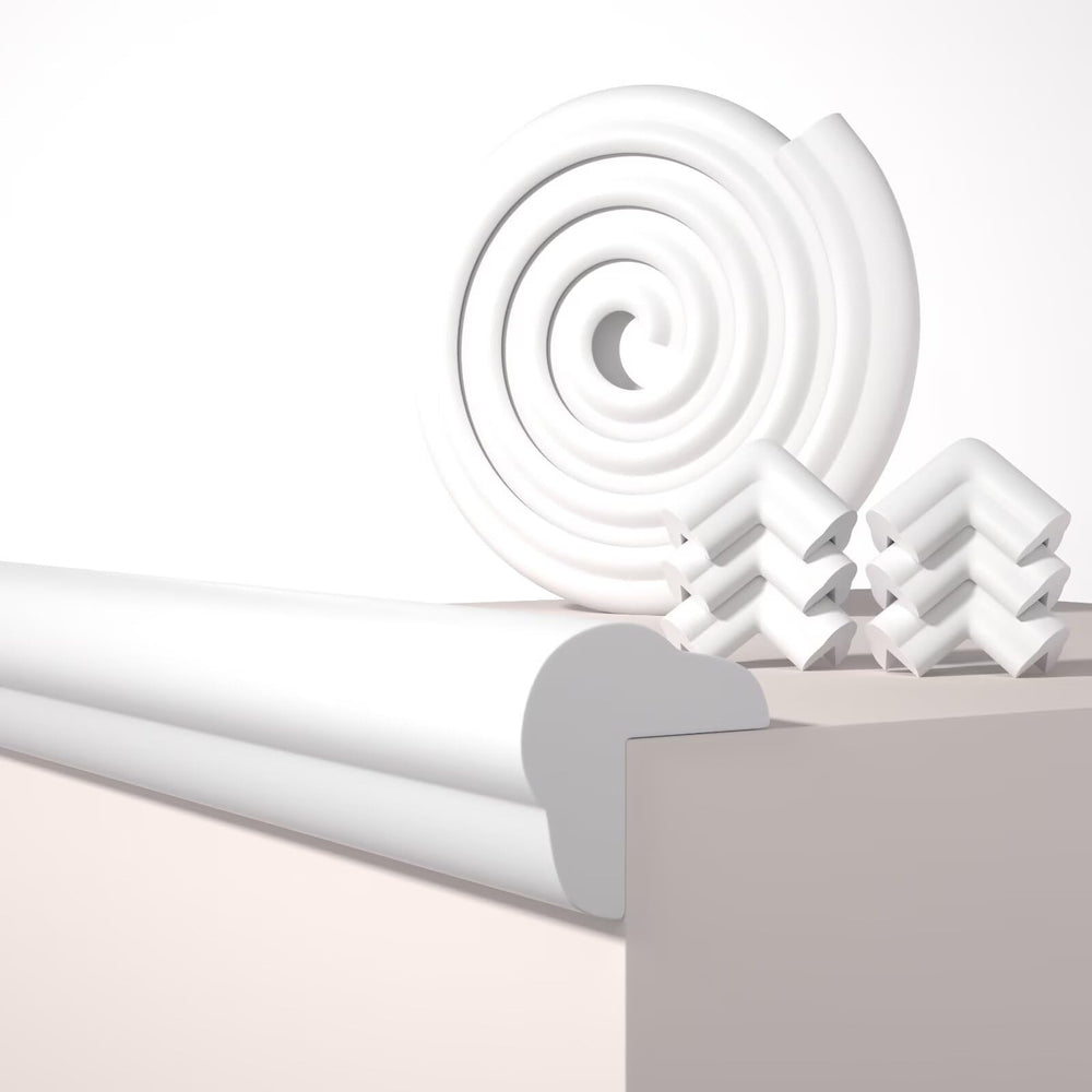 QYV Edge Corner Protector 6.56 ft protects furniture edges during play.