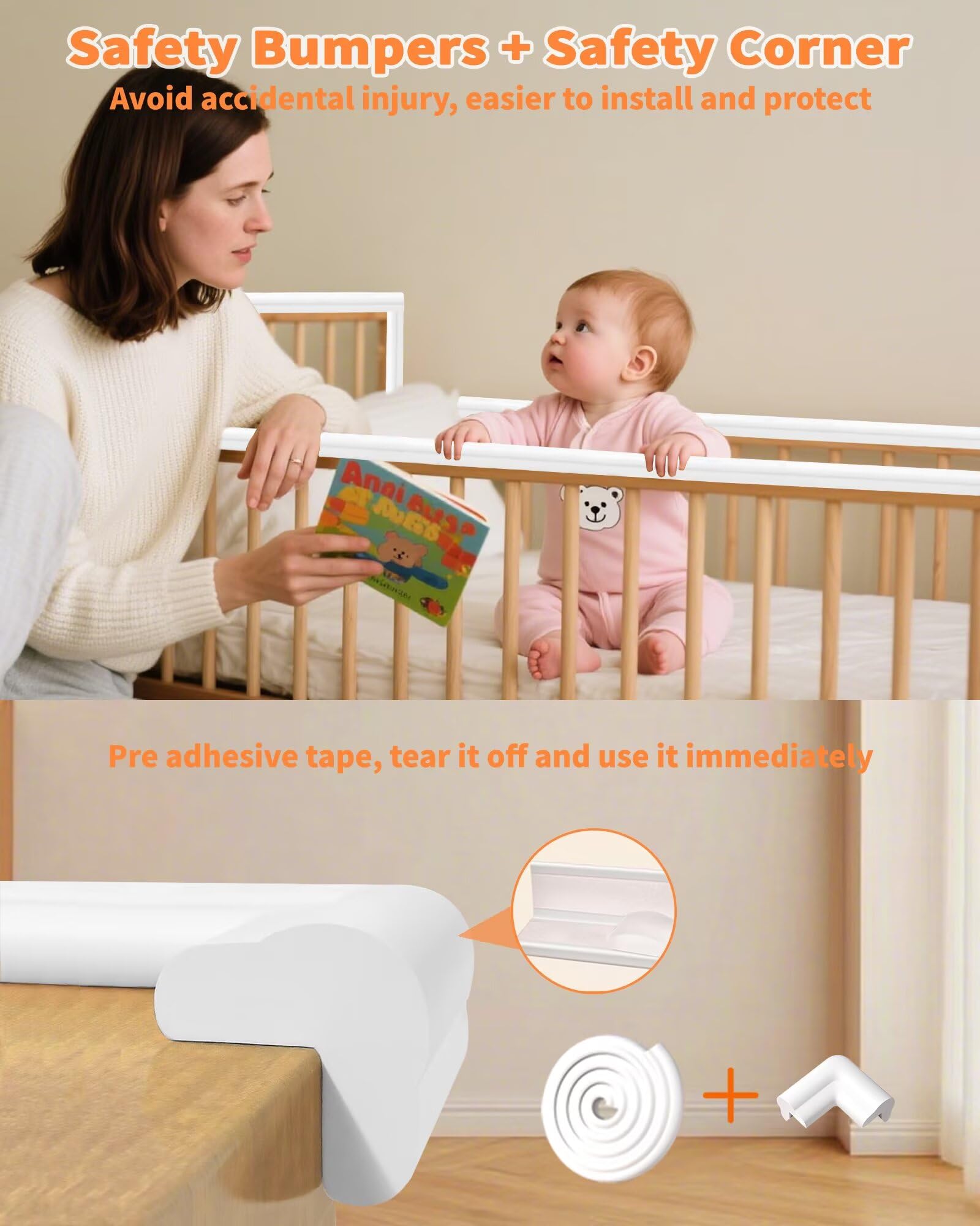 QYV Edge Corner Protector uses high-density NBR to cushion gentle bumps.