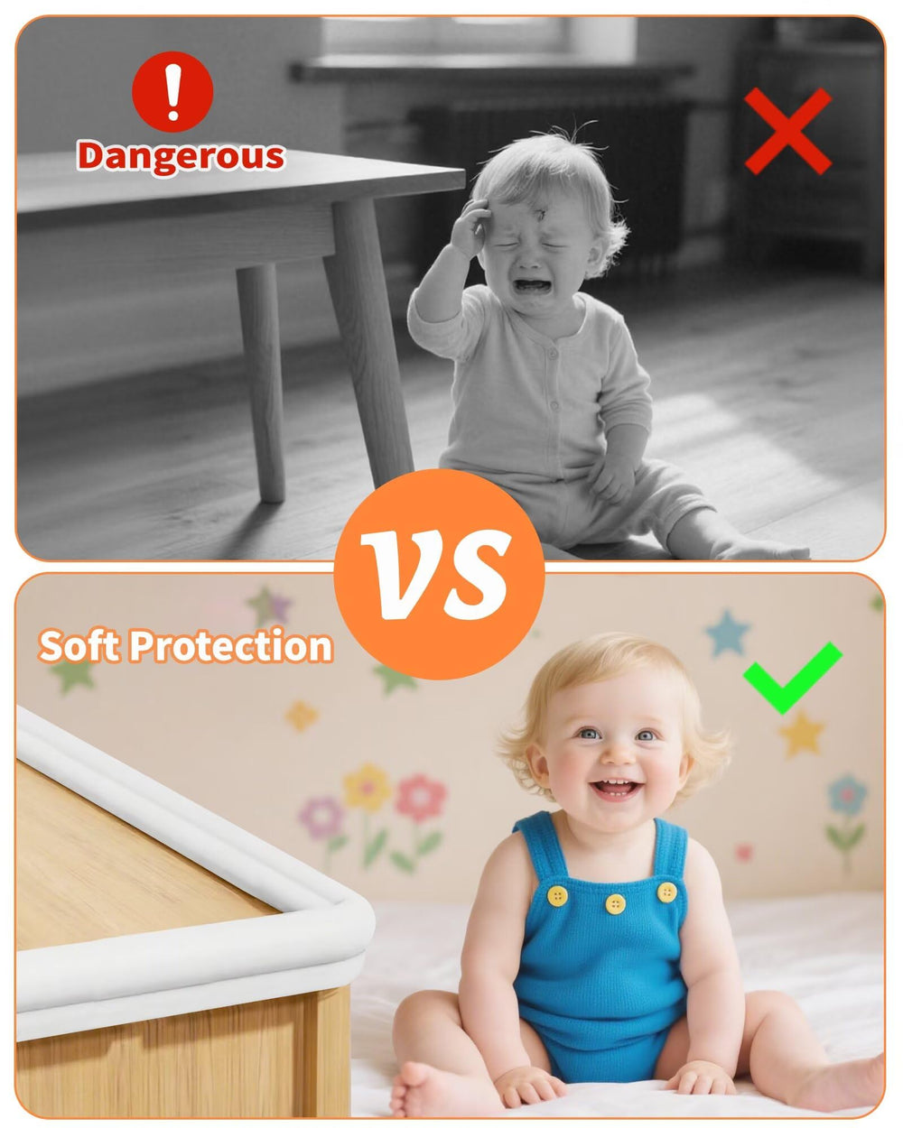 QYV Edge Corner Protector fits various furniture edges for safer rooms.