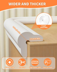 QYV six corner pads guard sharp corners for kid-safe play areas.