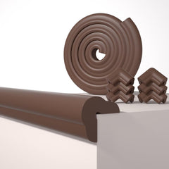 QYV Edge Protector coffee-foam-strip protects walls from bumps