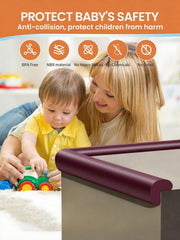 QYV NBR foam edge cushion purple offers thick, gentle padding