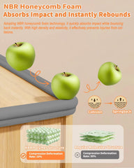 QYV NBR safety material provides soft, skin-friendly padding.
