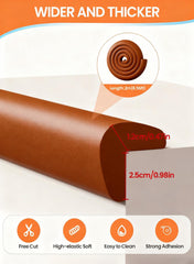 QYV pre-taped adhesive edge strip for quick, clean installation.
