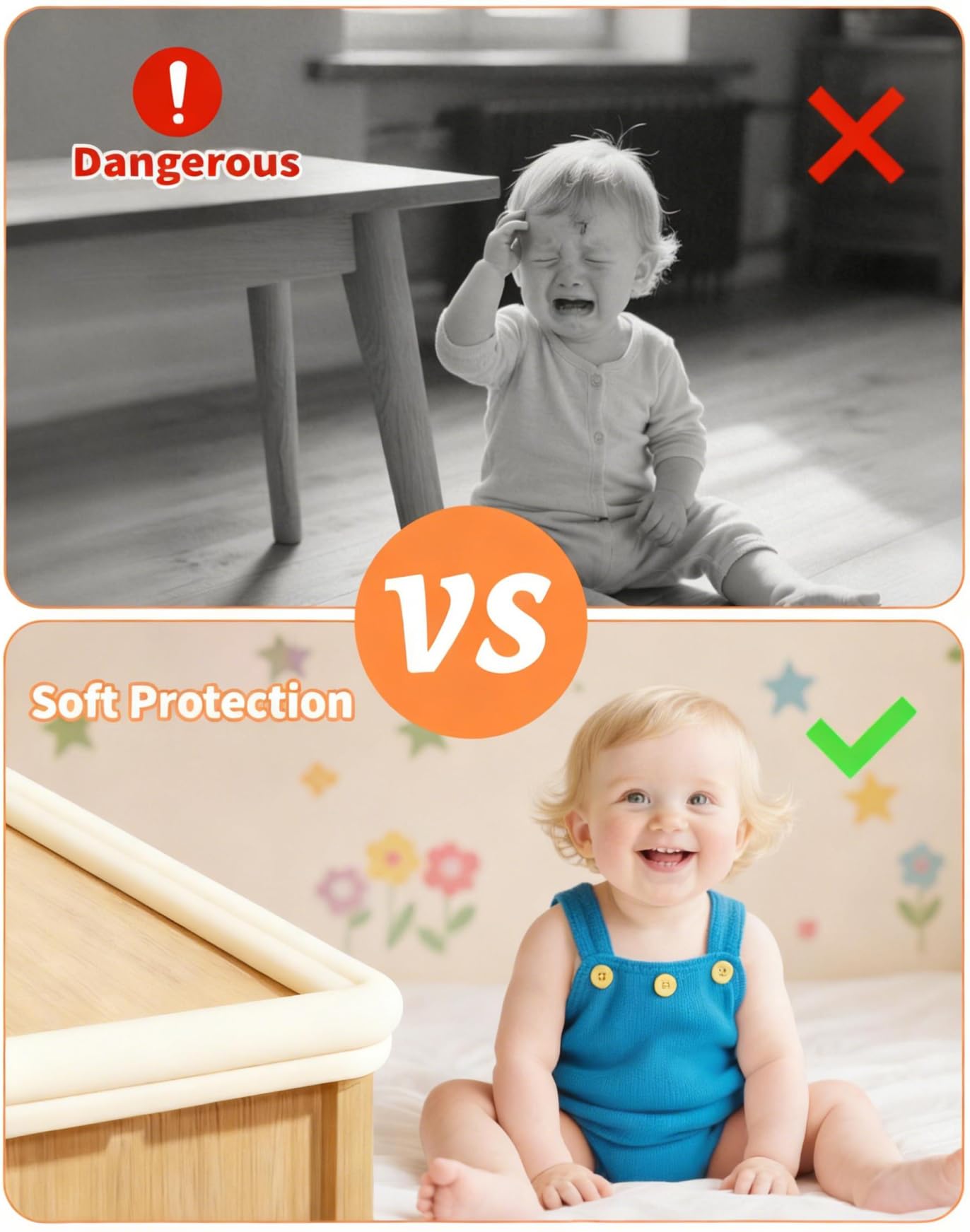 QYV Water- and stain-resistant surface keeps clean after spills.