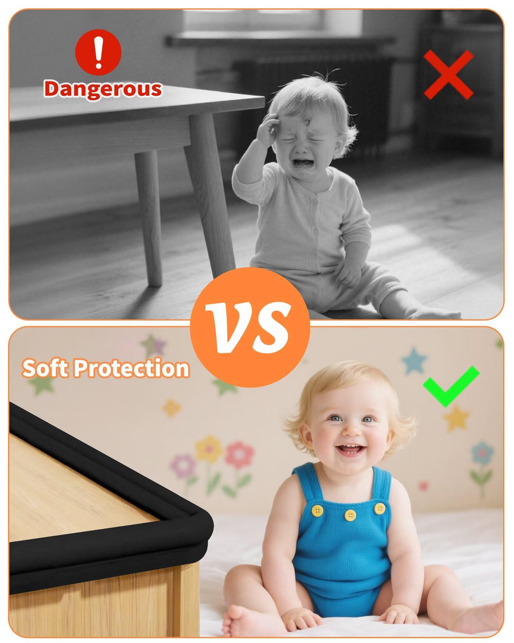 QYV Water, oil, and dirt resistant surface is easy to wipe.
