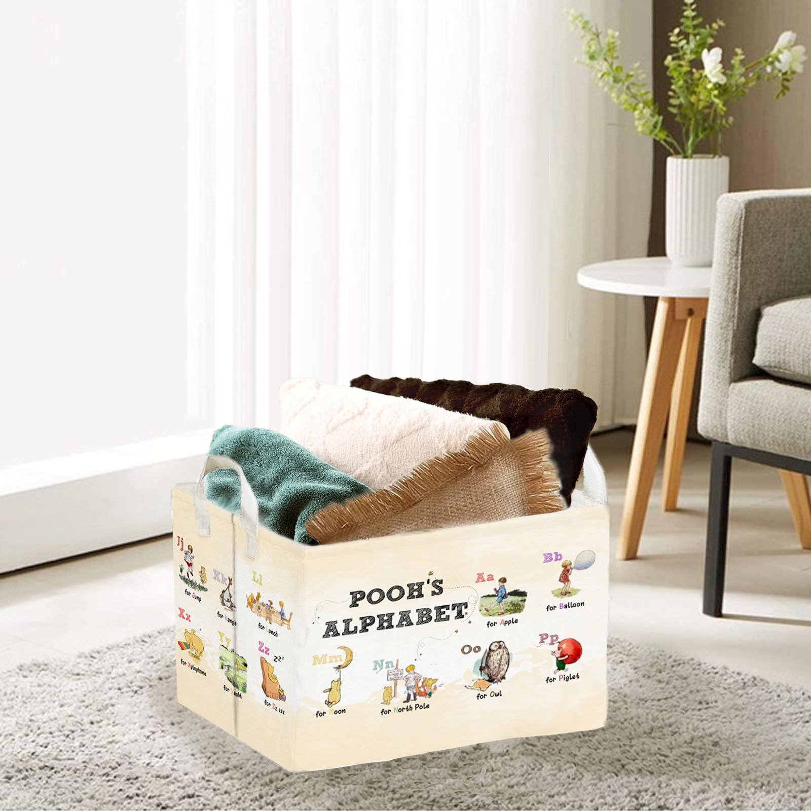 QZCYU sturdy mouth ring helps the hamper hold shape when loading