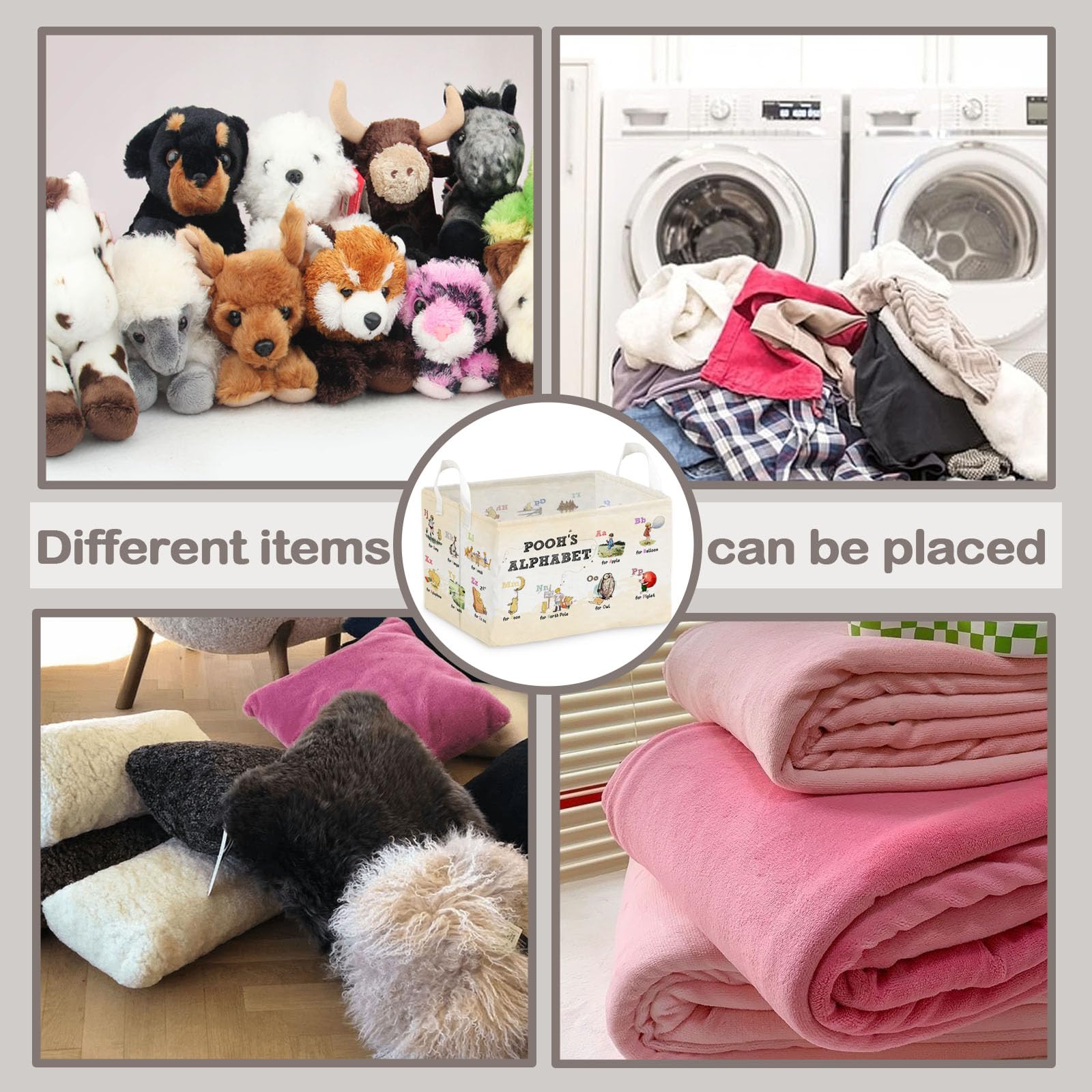 QZCYU waterproof coating lining helps keep contents protected and easy to wipe clean