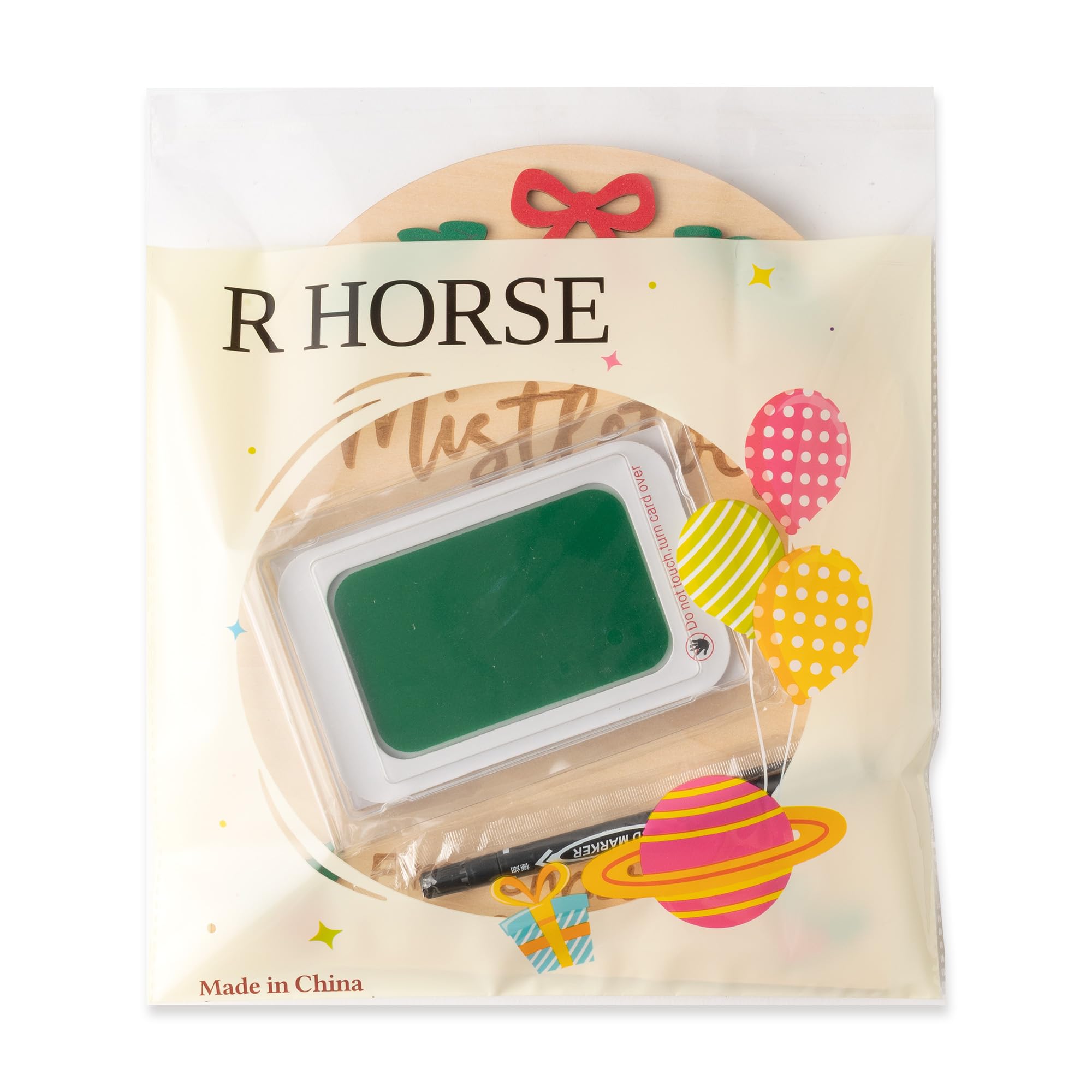 R HORSE baby shower nursery decor gift idea.