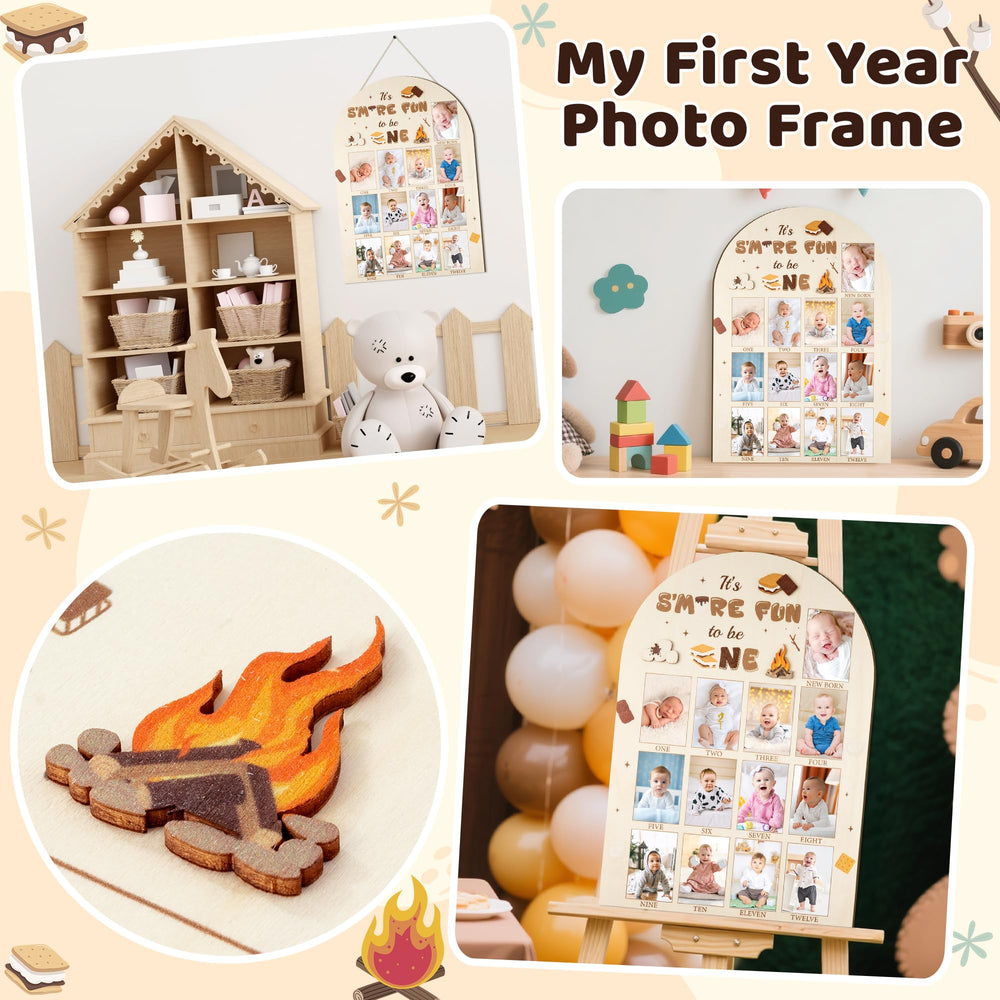 R HORSE durable thick wood frame material with natural finish