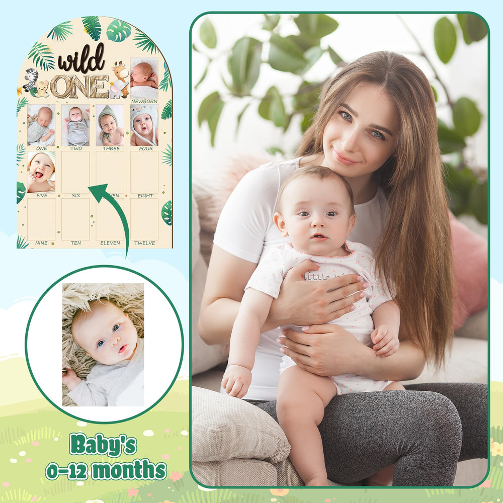 R HORSE Durable wood frame for lasting family memories.