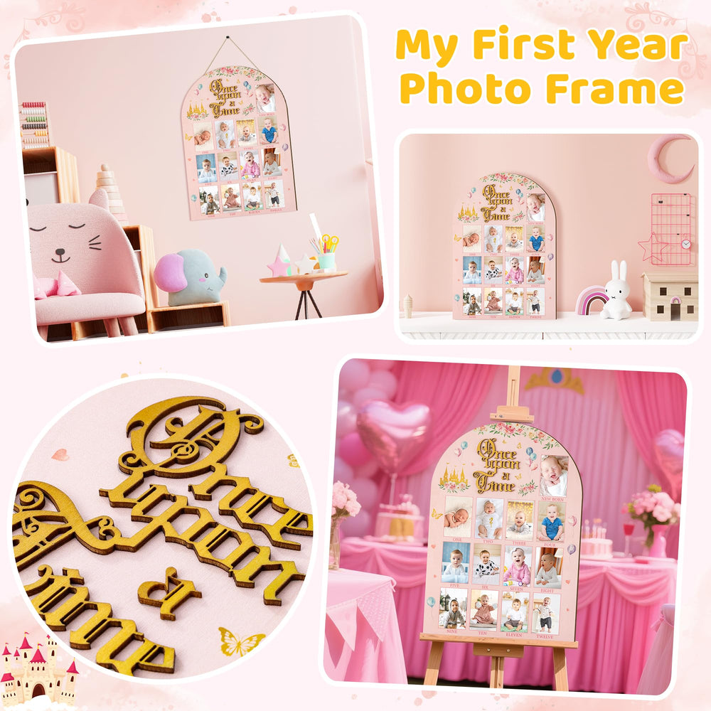 R HORSE milestone gift frame ideal for baby showers and new parents