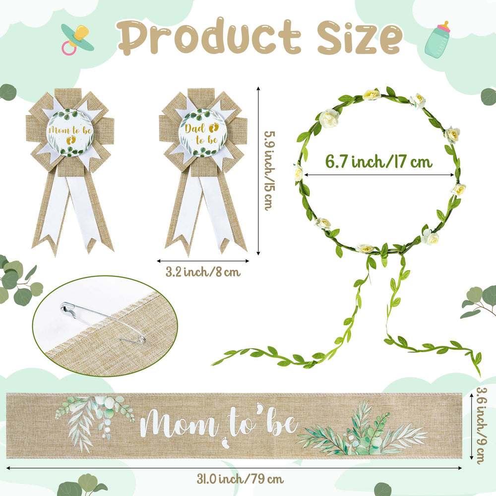 R HORSE mom to be corsage pin adds classy detail to outfits.