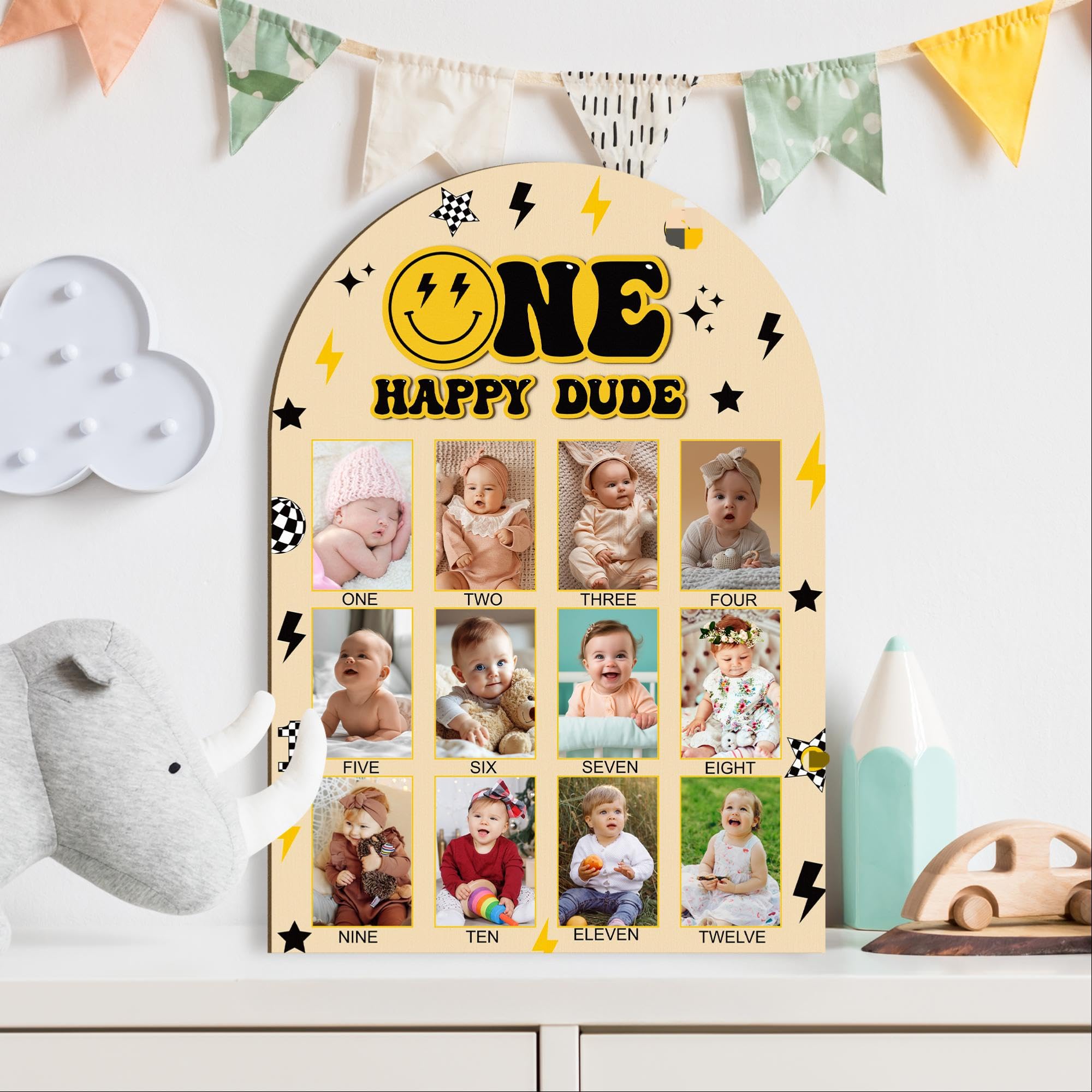 R HORSE monthly slots closeup highlighting 3 x 2 inch photo spaces