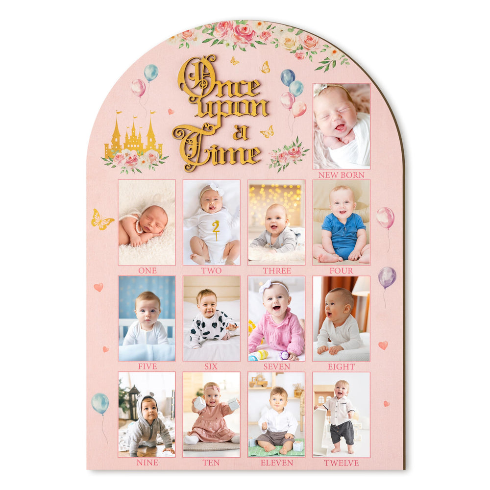 R HORSE My First Year display with 12 month frames for baby milestones