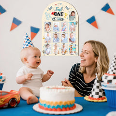 R HORSE race car design adds charming nursery decor.