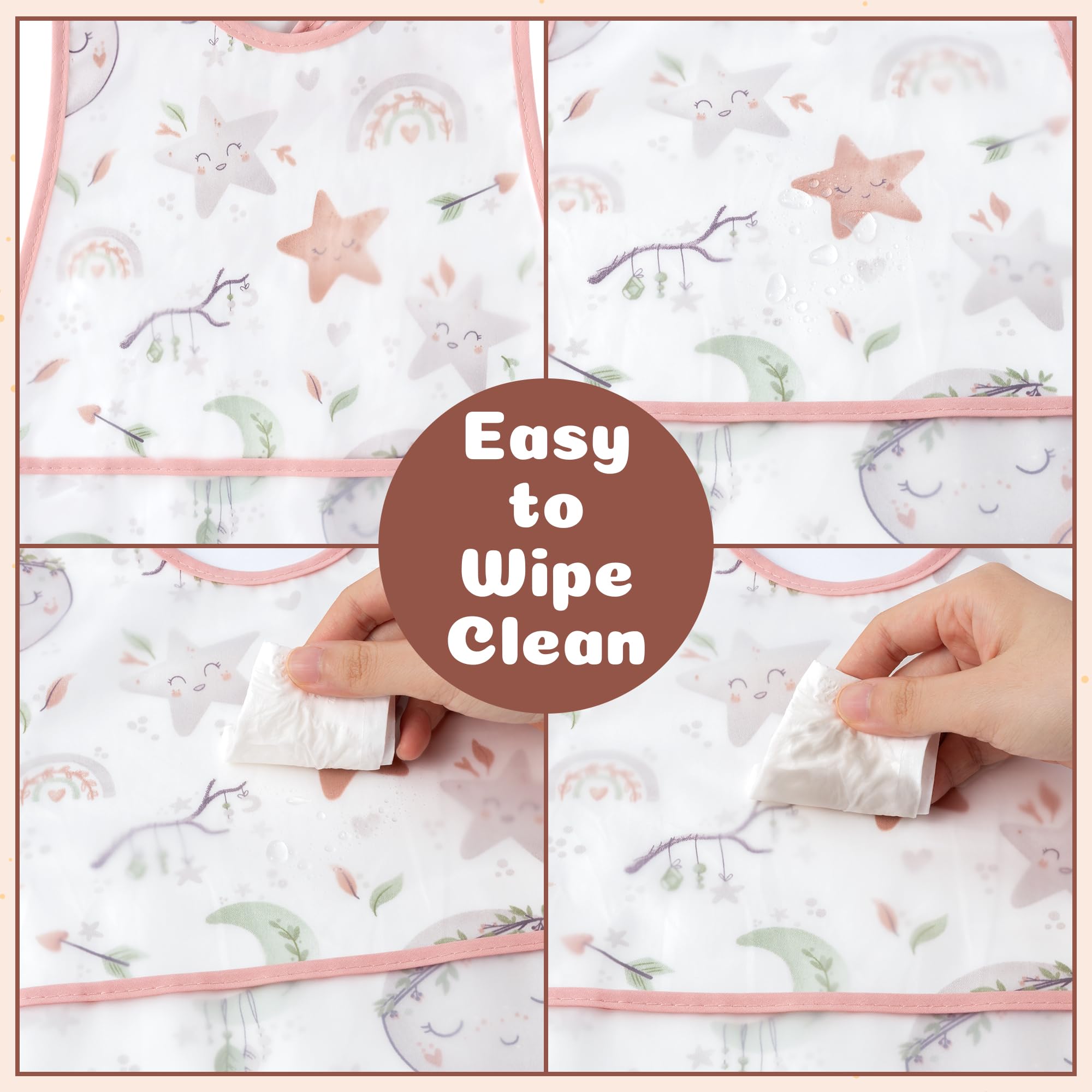 R HORSE soft cotton double-layer bibs provide gentle protection.